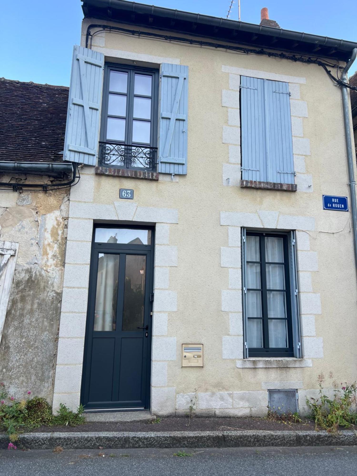 La Persienne Bleue - Coeur Historique De Au Perche Ferienhaus